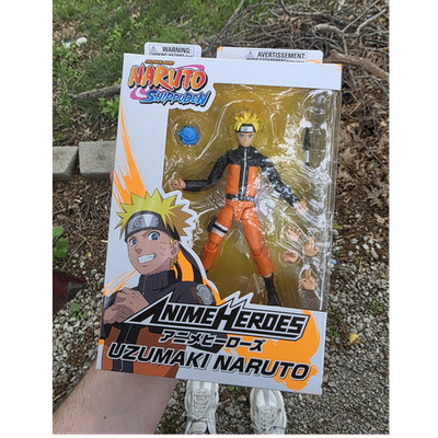 Bandai Anime Heroes Uzumaki Naruto Figure Naruto Shippuden Boxed