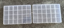 24 Fach Klein Organizer Aufbewahrung Kunststoff Box Handwerk Nail Art/Fuse Perlen etc.