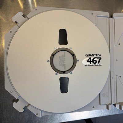 Quantegy 467 Digital Mastering Audio Tape 1/2'' x  9700' Large 14 Inch Reel (new)