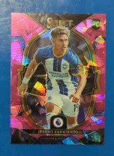 Jeremy Sarmiento 2022-23 Panini Select EPL Soccer Pink Cracked Ice SP RC #24