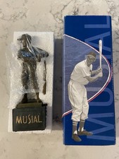 NIB 2008 St Louis Cardinals Stan Musial Bronze Replica Statue Edward Jones