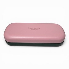Kate Spade Glasses Hard Case Pink Green Logo, Hello Sunshine with New Cloth