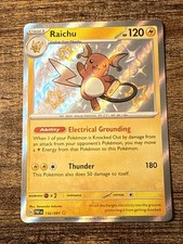 Raichu 132/091 SV: Paldean Fates Holo on eBay