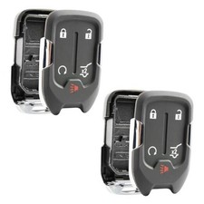 2X Shell Button Pad Case Car Key Fob Cover Keyless Entry Remote Two