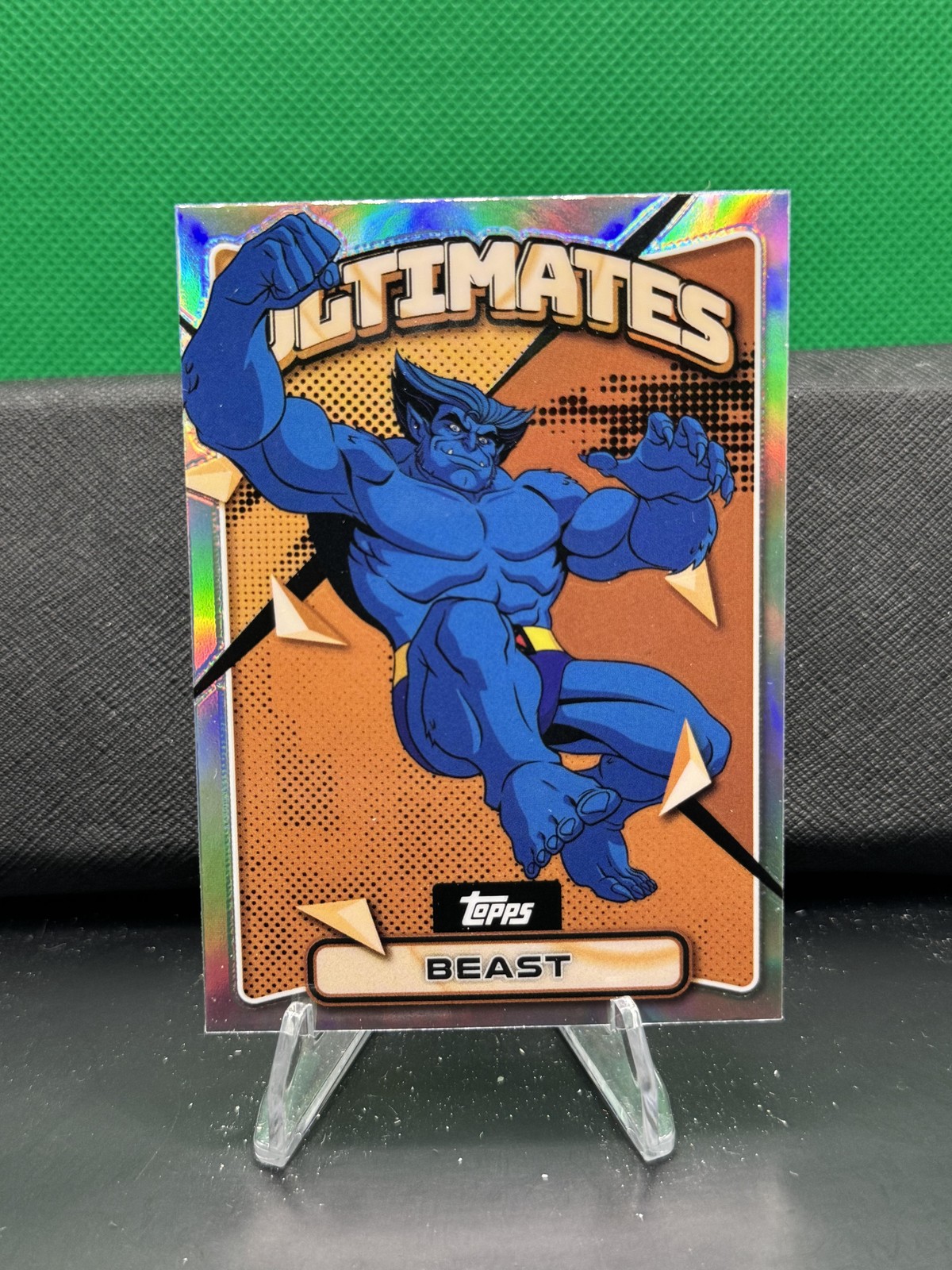 Beast #5 Refractor 2025 Topps Finest X-Men '97