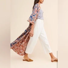 Love the Label by Anthropologie Reversible Floral Duster One Size