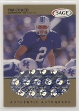 1999 SAGE Auto Gold 196/200 Tim Couch #A12 Auto 3c7