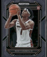 2023 Panini Prizm Draft Picks #1 Ricky Council IV