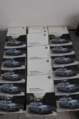 VW Golf, GTI, GTD & R Owners Manuals ''7-2018'' No Entries - 18. piece