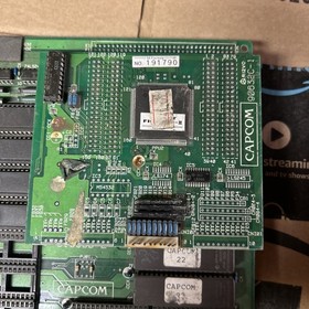 Original Not Working Street Fighter 2 Capcom ARCADE Video GAME PCB BOARD O17-4