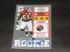 TONY MOEAKI CHIEFS ROOKIE CERTIFIED AUTHENTIC SIGNED AUTOGRAPHED FOOTBALL CARD. rookie card picture
