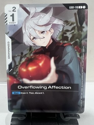 Gundam Card Game Overflowing Affection (GD01-118) Newtype Challenge 2025 Promo