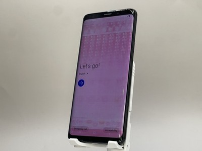 Samsung Galaxy S9+ SM-G965U 64GB Midnight Black Unlocked W079142