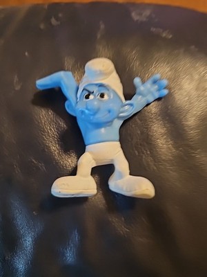 2013 Peyo SMURFS McDonald's HEFTY SMURF Happy Meal Toy- 2.5 Inches