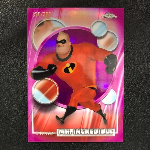 2026 Topps Chrome Disney Mr. Incredible Magenta Refractor /399