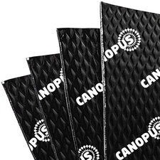 CANOPUS Car Sound Deadening Mat - 80 mil, 5 sqft, Butyl Sound Deadener for Tr...