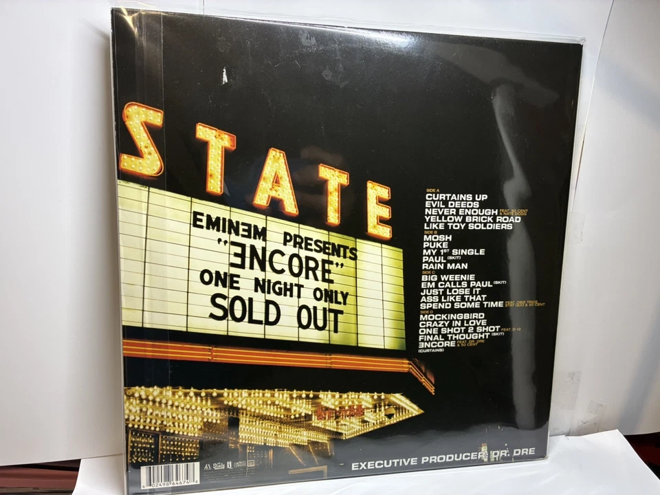 Eminem – Encore Interscope vinyl used - Image 2 of 2