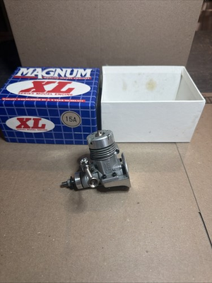 #ad #ad Magnum XL 15 R C Model Airplane Glow Engine w box untested as is $44.99