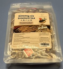 Ginseng six treasure tea Natural 50 Pack, 250 Gram Total Pack