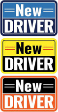 Student Driver Car Magnets - New Driver Sign Magnets for Automotive Exterior Acc