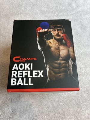Champs MMA Red Reflex Ball Set