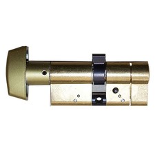 Eurocilindro Yale 35/35 Antigolpes Alta Seguridad Latón Satinado