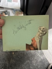 Rita Hayworth JSA Coa Signed Cut Autograph blonde dancer pin up