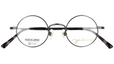 John Lennon Round Eyewear Glasses Frame JL-1115 c.4 ATSilver 43  23-146 w/Case