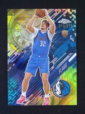 2025-26 Topps Chrome Cooper Flagg RC Rookie Go Time Yellow Refractor /275