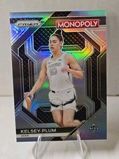 2024 Prizm Monopoly KELSEY PLUM Light Blue Prizm 053/199 #WNBA2  LAS VEGAS 