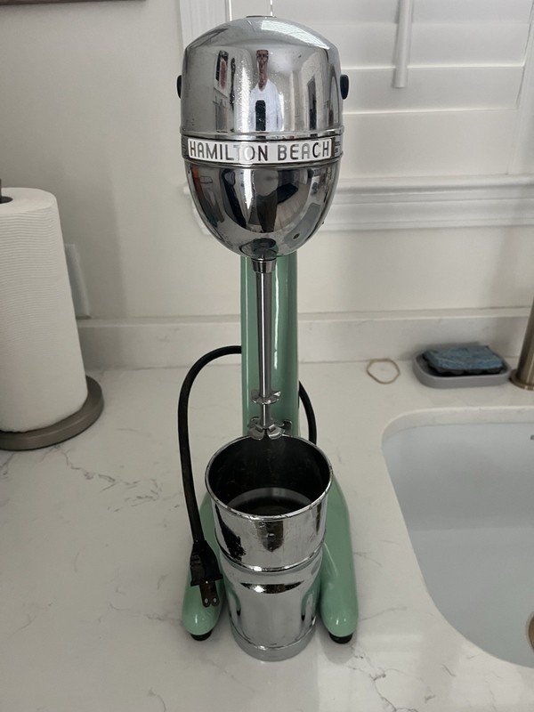 Vintage Hamilton Beach Model 30 Milkshake Mixer 
