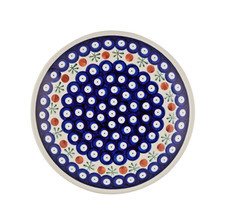 Handgefertigter Frühstücksteller – Bunzlauer Keramik | Bauernhaus | Ø 19,5 cm