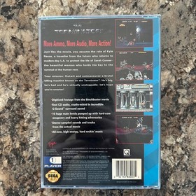 Terminator (Sega CD, 1993) Complete CIB, Tested