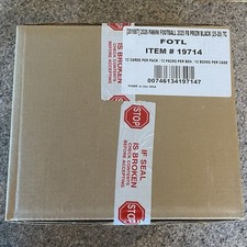 2025 Panini Prizm Black NFL FOTL Sealed Hobby Case 1st Off The Line IN HAND .