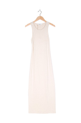 by Aylin Koenig LIBBY Midikleid für Damen Gr. L Beige
