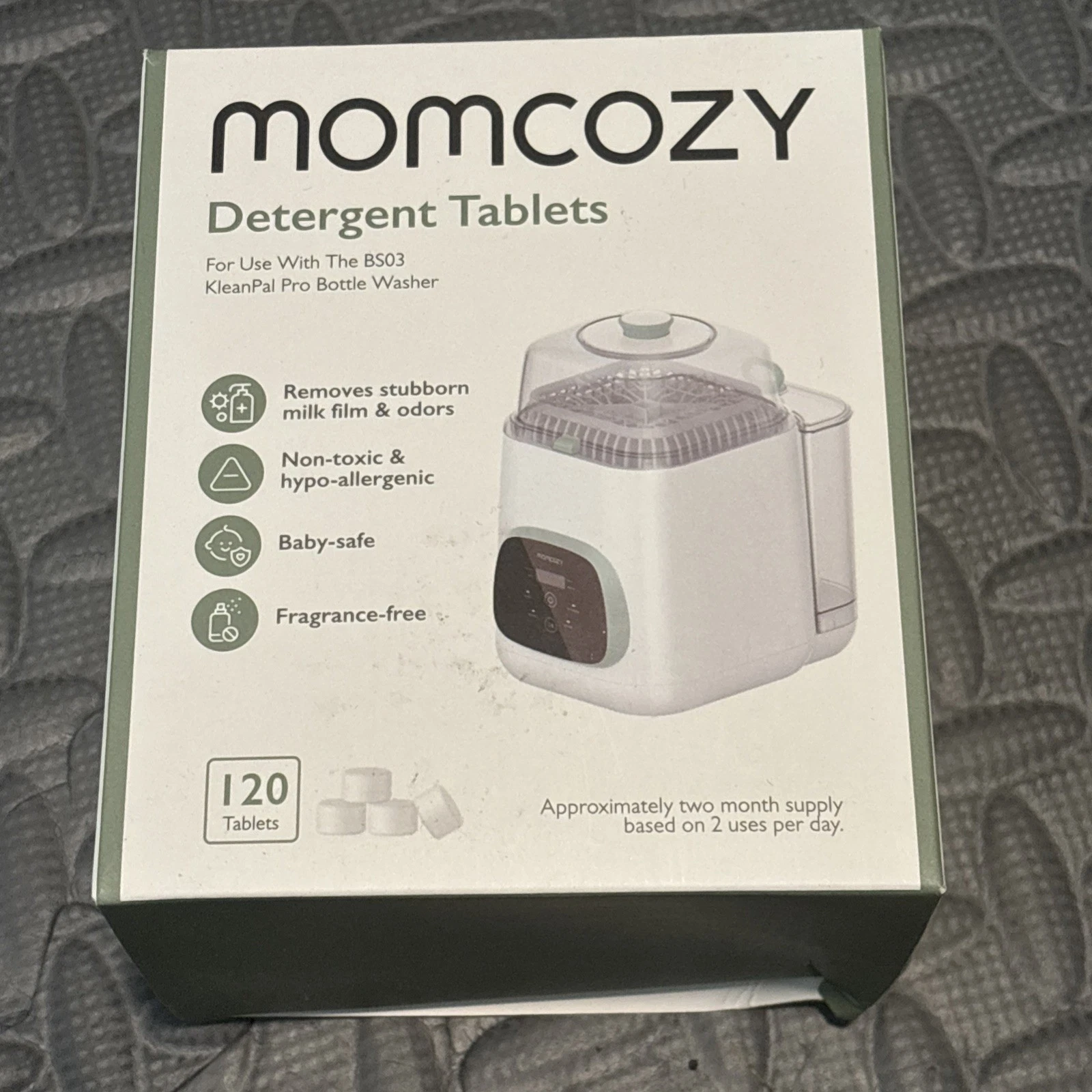 Momcozy Official Washing Block for Momcozy Kleanpal Pro Baby Bottle Washer, 120