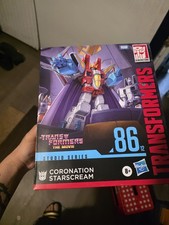 NEW Hasbro F3201 Transformers Studio 86-12 Leader Class CORONATION STARSCREAM