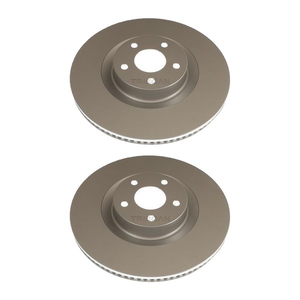 2 Bremsscheiben BelüFtet Ø 330 Mm Triscan Passend FüR U.A. Ford Kuga-image