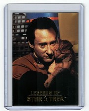 TARJETA BRENT SPINER LT COMMANDER DATA LEGENDS OF STAR TREK L8 EDICIÓN LIMITADA 1701