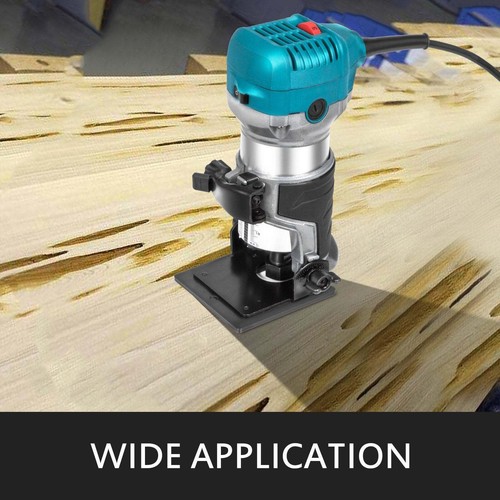 800W Max Torque Variable Speed 30,000RPM Compact Router with Collets 1/4" & 3/8" - Picture 7 of 7