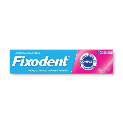 Complete Original Denture Adhesive Cream, 2.4 Oz