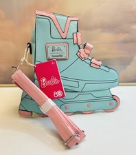 Loungefly Barbie Figural Skate Crossbody Bag NWT - UK STOCK - Moving Wheels