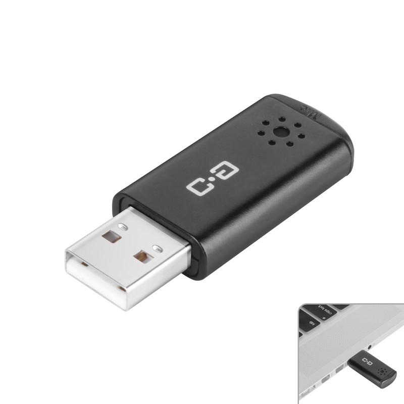 USB Microphone for Laptop Desktop Plug and Play High Sensitivity Mini