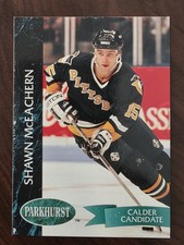 Shawn McEachern 1993-94 Parkhurst Calder Candidate Rookie Card #142. rookie card picture