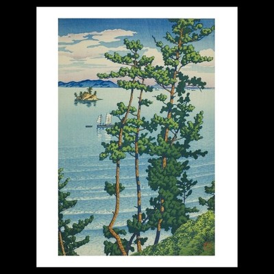 Kawase Hasui - West Park, Fukuoka (Fukuoka Nishi koen), from the series ''Souveni