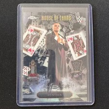 🔌IU 2026 TOPPS CHROME WWE HOUSE OF CARDS GUNTHER #HOC-8 SSP