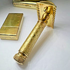 Gillette Tuckaway Gold [1922] Set - Vintage Safety Razor NICE & FREE SHIPPING — photo 1