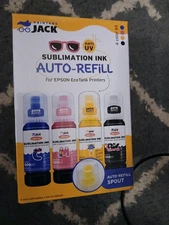 Printers Jack - Sublimation Ink - Refill Kit - for Epson Inkjet Printers