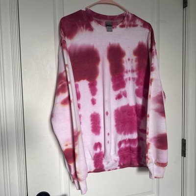 Gildan - Hand Tie Dye - Heavy Blend Sweater-  Size Medium- New
