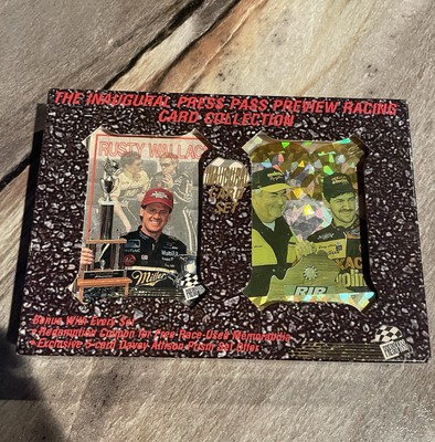 1993 NASCAR Trading Cards Inaugural Press Pass Preview